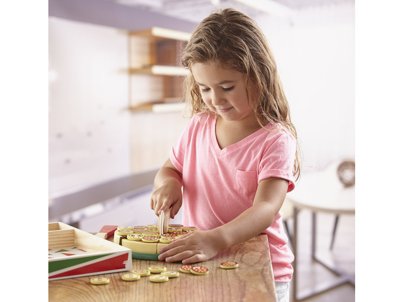 Melissa & Doug - Houten Cupcake Set