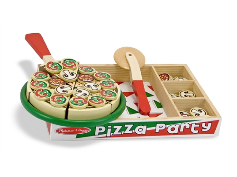 Billy Samengesteld Kolibrie Melissa & Doug - Houten Speelgoed Pizza