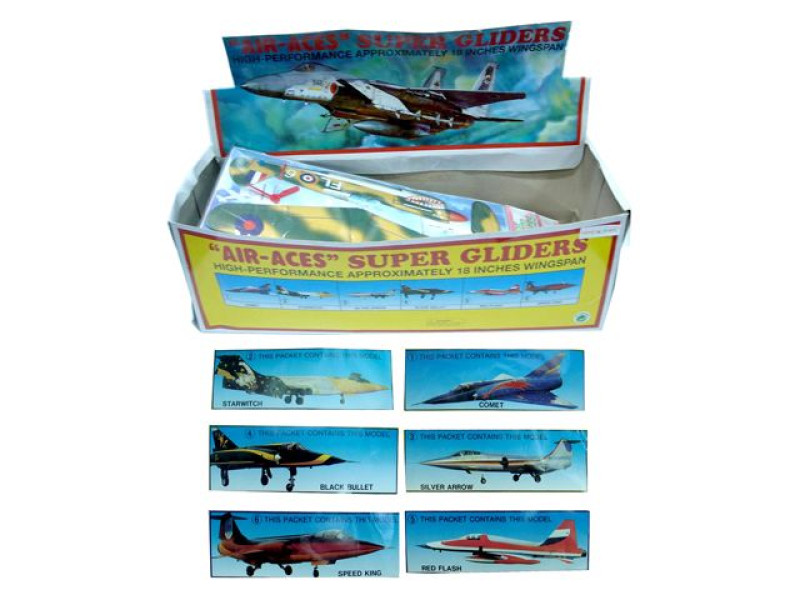Middel Armoedig koppeling Foam Glider Straaljager 45cm (3 stuks)