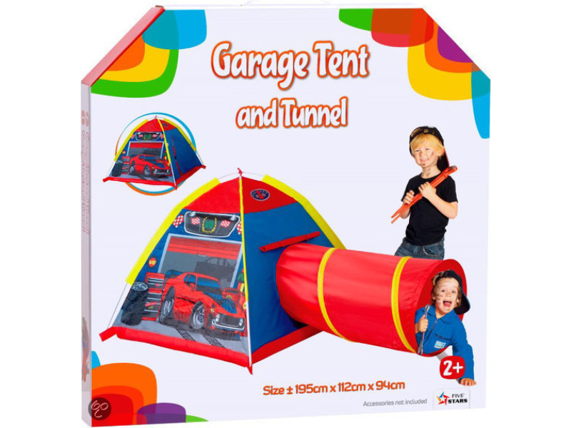 Verbeteren letterlijk oneerlijk Garage Tent and Tunnel - ToysGarden.nl