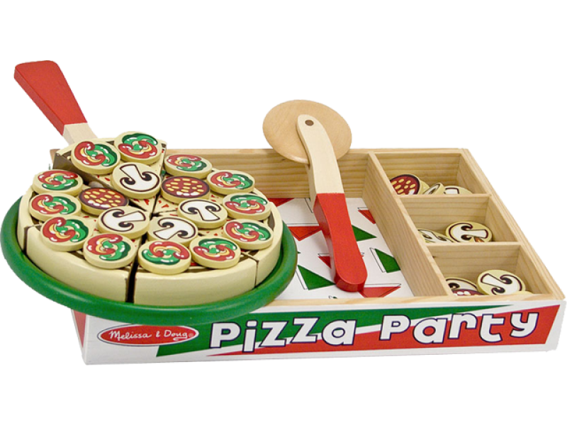 Melissa Doug - Speelgoed Pizza
