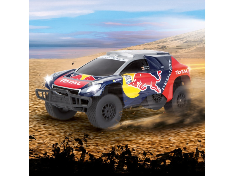 Carrera RC Auto Peugeot Red Bull DKR 16 - 20 km/h