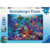 Ravensburger Kinderpuzzel - Alien Ocean (150)