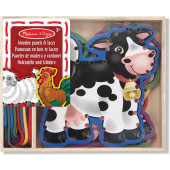 Melissa & Doug - Veters Rijgen - Boerderijdieren