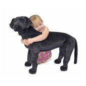 Melissa & Doug - Zwarte Labrador Pluche