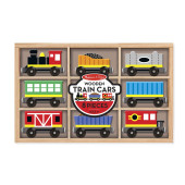 Melissa & Doug - Houten Treinwagens