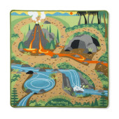 Melissa & Doug - Speelkleed Met Prehistorische Speeltuin Voor Dino's