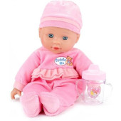 Cute baby 30 cm met fles