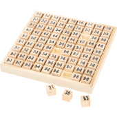 Rekenplank  - Natural- De Tafels van 1 tot 10