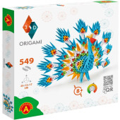 Alexander Toys - ORIGAMI 3D - Pauw - 549 pcs