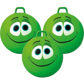 Skippybal smiley 65 cm Groen 3X
