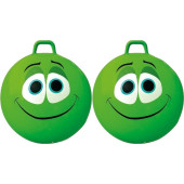 Skippybal smiley 65 cm Groen + Groen