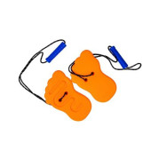 Loopklossen Footprint -  Oranje