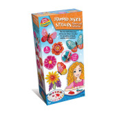 Diamant Dots -Stickers Maken - flowers and butterflies