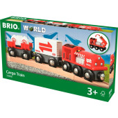 BRIO Rode Goederentrein - 33888