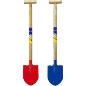 Metalen Kinderschep Spade met houten steel - 70cm