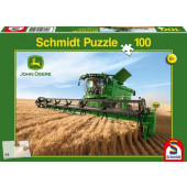 Schmidt - John Deere Maaidorser S690 puzzel - (100)