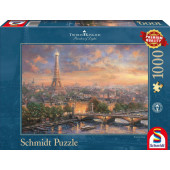 Thomas Kinkade - Parijs, Stad van de Liefde (1000) - Puzzel