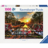 Ravensburger Puzzel - Fietsen in Amsterdam (1000)