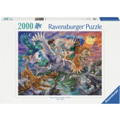 Ravensburger - Door de lucht op een Pegasus (2000)