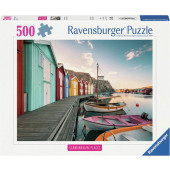 Ravensburger - Boothuizen in Smögen, Zweden (500)