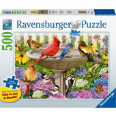 Ravensburger - Bij het vogelbadje (500)