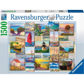 Ravensburger - Coastal Collage (1500)