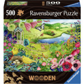 Ravensburger - Flora & Fauna Houten puzzel (500)