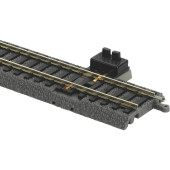 Piko H0 A-Rails met Railbed en Aansluiting - Recht 231mm - 55406