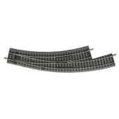 Piko H0 A-Rails met Railbed - Gebogen Wissel Links - 55422