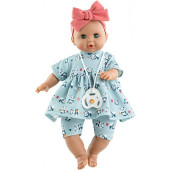 8431031480318 - Pop Sonia (jurk/panda) zonder mechanisme (36cm)
