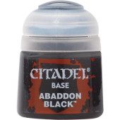 Warhammer Paint - Abaddon Black 12ML - (21-25)