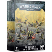 Warhammer 40K - Orks Runtherd and Gretchin