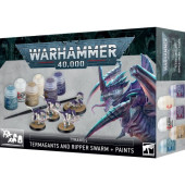 Warhammer 40K - Termagants And Ripper Swarm + Paints (60-13)