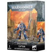 Warhammer 40K - Space Marines - Captain in Terminator Armour (48-92)