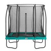 Salta Comfort Trampoline 214x153cm + Veiligheidsnet - Groen