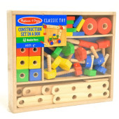 Melissa & Doug - Constructie Set in Houten Kist (48 dlg.)