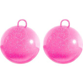 Skippybal 70cm Roze Glitter - 2 ST