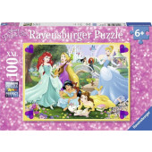 Ravensburger Kinderpuzzel - Disney Princess Durf te dromen (100)
