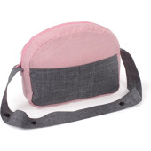 Bayer Chic - Poppen Luiertas - (grijs/lichtroze) - 4066285853157