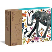 Clementoni Legpuzzel 24 stukjes - Olifant