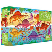 Usborne - Boek & Puzzel - Dinosaurussen (100)