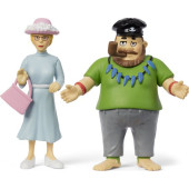 7315624437983 - Micky Pippi Pippi Langkous figuren Ephraim en Miss Prysselius
