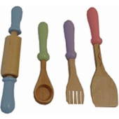 8719348006071 - Kookgerei set; 4 delig pastel