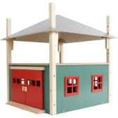 Kids Globe hooiberg hout met berging