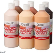 Creall Schoolverfset Kleuren van de Wereld, 6x500ml