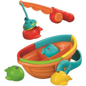 Baby Clementoni - Magnetisch Visspel - Hengelspel met 4 Vissen