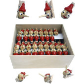 72x Knijpers pinokkio 3,5 cm