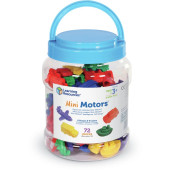 Learning Resources - Mini Motors sorteerset - 72 st