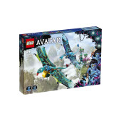 LEGO Avatar Jake en Neytiri’s eerste vlucht op de Banshee